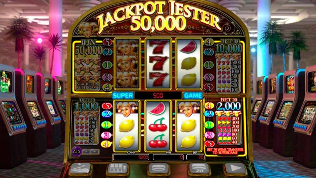 jackpot slots table